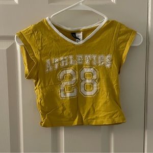 Divided H&M Mustard Yellow Top - Size: XS